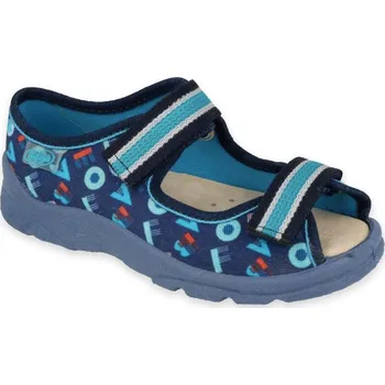 Chlapecká obuv Dětské papučky Befado písmenka, 26