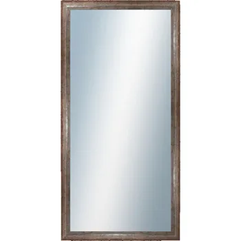 Zrcadlo DANTIK - Zarámované zrcadlo - rozměr s rámem cca 50x100 cm z lišty NEVIS červená (3051)