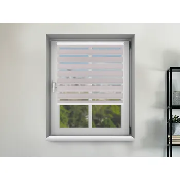 Roleta FEXI Zatemňovací Roleta Den a noc, Originál, Světle šedá, E 096 v MAXI kazetě, 150x30 cm