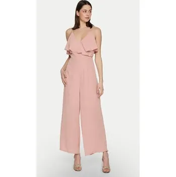 Dámský overall Vila Overal Elke 14093630 Růžová Regular Fit 36