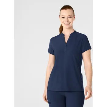 Dámská halenka WonderWink Halena SYLVANIA, různé barvy Velikost XXXXL NAVY