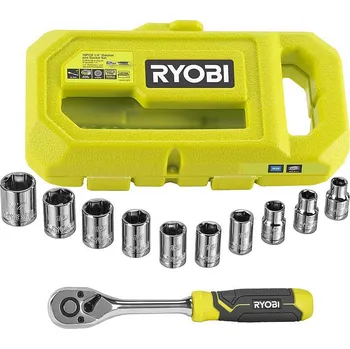 Gola sada Sada ráčny 1/4" a nástavců Ryobi RHRS10PC, 10-dílná