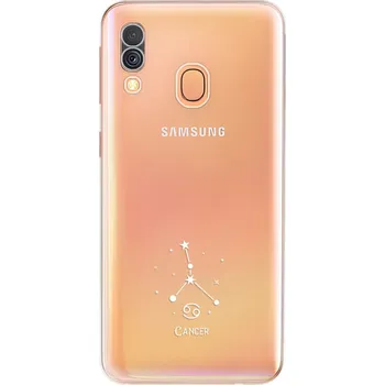 Odolné silikonové pouzdro iSaprio - čiré - Rak - Samsung Galaxy A40