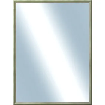 Zrcadlo DANTIK - Zarámované zrcadlo - rozměr s rámem cca 60x80 cm z lišty Y-ka zelená linka (3126)