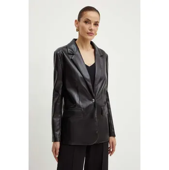 Dámské sako Sako Guess LIA černá barva, W4YN50 WF8P0 W4YN50.WF8P0 99X, vel. XS