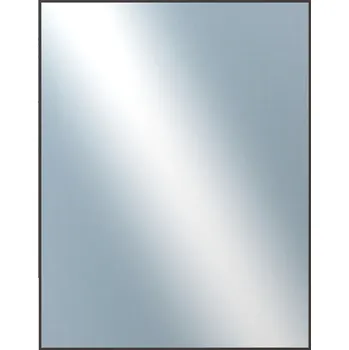 Koupelnový nábytek DANTIK - Zarámované zrcadlo - rozměr s rámem cca 70x90 cm z lišty Hliník černá | P22-021 (7022021)