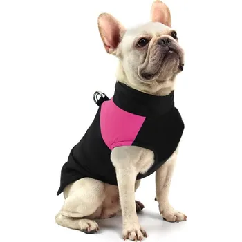 Obleček pro psa Surtep Animals Zimní vesta Barva: Černo Růžová, Velikost: 2XL