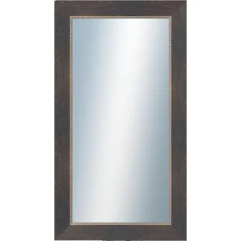 Zrcadlo DANTIK - Zarámované zrcadlo - rozměr s rámem cca 50x90 cm z lišty TOMAS černá velká (3031)