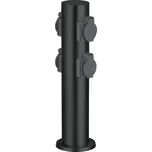 Venkovní sloupek Lalumi Dody 4xzásuvka černý