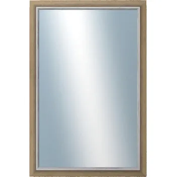 Zrcadlo DANTIK - Zarámované zrcadlo - rozměr s rámem cca 40x60 cm z lišty TAIGA béžová (3105)