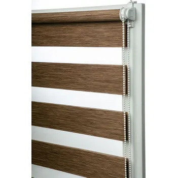 Roleta Dvojroleta Natural, 72,5 × 150 cm, světle hnědá