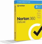 NORTON 360 DELUXE 25GB +VPN 1 uživatel pro 3 zařízení na 1 rok BOX 21416704 1524080