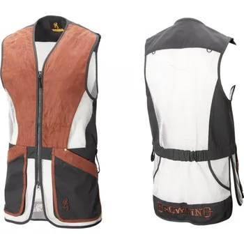 Pánská vesta Browning - Střelecká vesta - PRO SPORT SHOOTING - CAMEL S