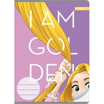 Sešit BENIAMIN ŠKOLNÍ SEŠIT A5 DISNEY PRINCESS LOCIKA 16 listů, čtverečkovaný