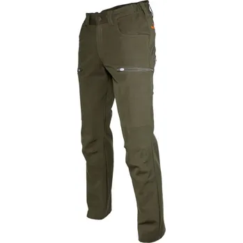 Pánské kalhoty HUBERTUS - Pružné kalhoty pánské ARVO zelené 64