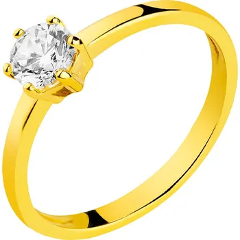 Prsten Zlatý prsten se zirkonem - P-1048.01
