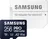 Samsung PRO Ultimate microSDXC 256 GB UHS-I U3 V30 + SD adaptér, 256 GB