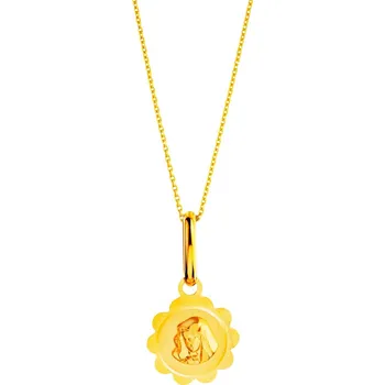 Přívěsek Zlatý přívěsek - medailon - AP15-004