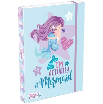 Set školních potřeb LIZZY box na sešity A4 Mermaid Sweet 24 492212