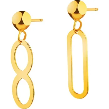 Náušnice Zlaté náušnice - nekonečno - AP536-6701