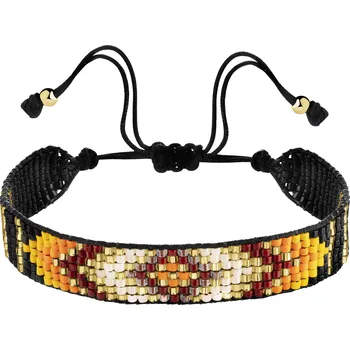 Náramek Náramek s prvky ze žlutého zlata a korálky - AP537-2353