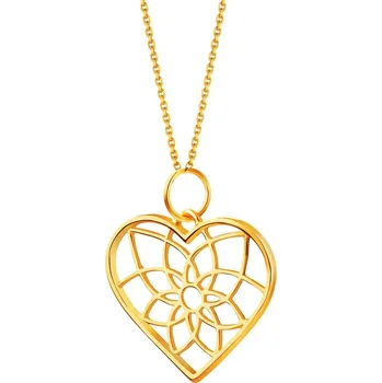 Přívěsek Zlatý přívěsek - srdce - Z-774.02