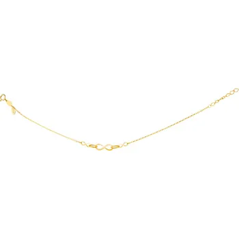 Náramek Zlatý náramek, anker - nekonečno - AP530-0265