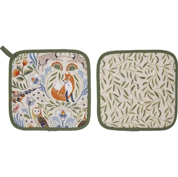 Chňapka Textilní chňapka Blackthorn krémová, zelená