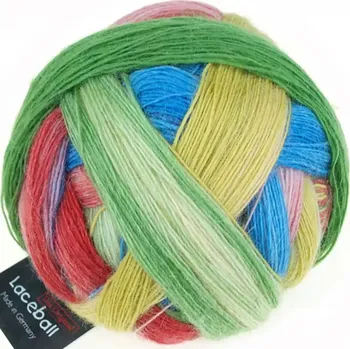 Příze Schoppel Wolle Lace ball 2310 Bunte Gasse (Merino příze Lace ball 2310 Bunte Gasse)