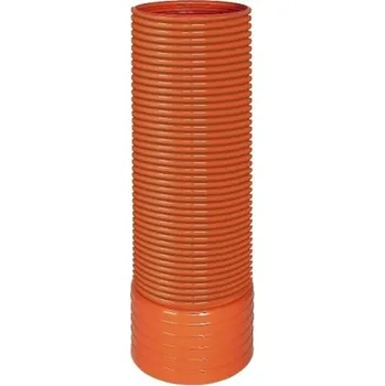 Kanalizační potrubí Frankische FRÄNKISCHE OPTI-CONTROL nástavec 315mm, šachtový, prodlužovací PVC-U, oranžová