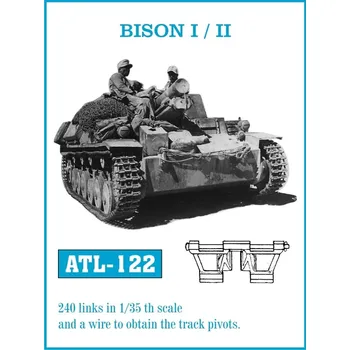 Plastikový model 1/35 ATL-122 BISON I / II - Friul Model
