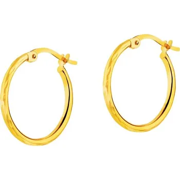 Náušnice Zlaté náušnice - kroužky, 17 mm - AP531-3931