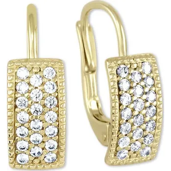 Náušnice Brilio Krásné náušnice ze žlutého zlata 239 001 00679 + 2 měsíce na vrácení zboží