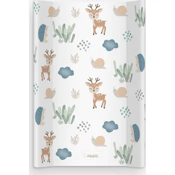 Dětské zboží ALBERO MIO Přebalovací podložka tvrdá 70x47cm - Lesní svět