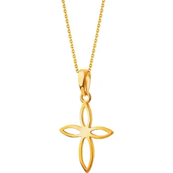 Přívěsek Zlatý přívěsek - kříž - Z-711.01