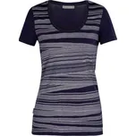 Icebreaker Wmns Tech Lite SS Scoop 1000 Lines Midnight Navy 105001401 dámské tričko M + Doprava zdarma