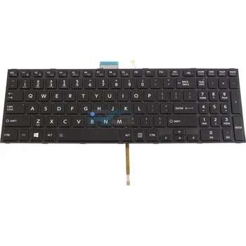 Náhradní klávesnice pro notebook Klávesnice TOSHIBA A50-C-12W A50-C-1L2 / LED