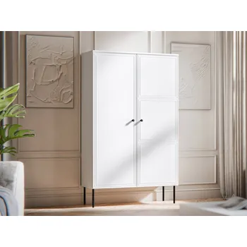 Obývací stěna Vitrína Gudzup Bis, Barva: bílá MIRJAN 5903211342349