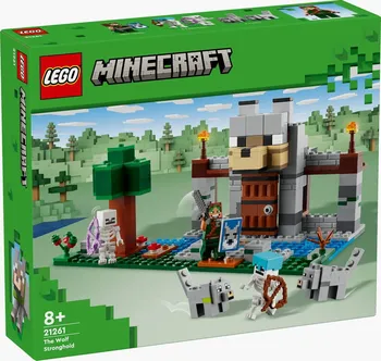 Stavebnice LEGO LEGO Minecraft 21261 Vlčí pevnost