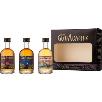 Whisky The GlenAllachie Mini set 3 x 0,05l 46% 0,15l