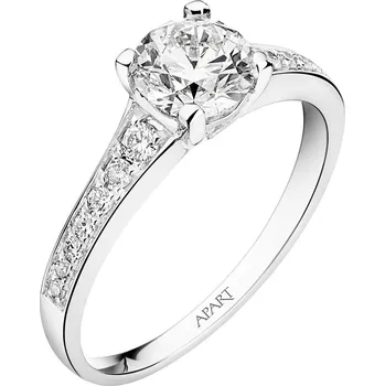 Prsten Prsten z bílého zlata s brilianty - 1,00 ct - ryzost 585 - 109.572