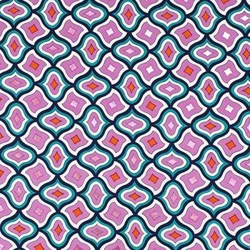 Šatovka 22621, barevný marocký vzor, š.140