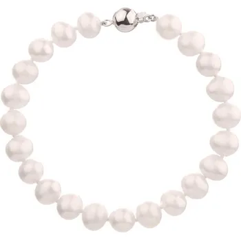 Náramek Stříbrný náramek s perlami - AP128-6236