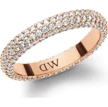 Daniel Wellington Třpytivý bronzový prsten s krystaly Pavé DW0040062 62 mm + 2 měsíce na vrácení zboží