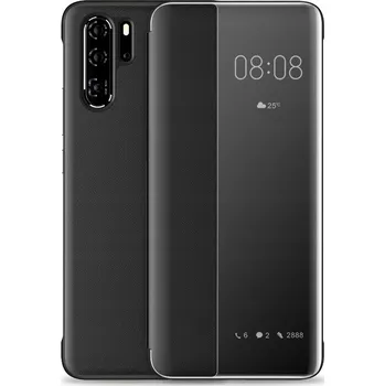 Pouzdro na mobilní telefon Smart Flip Cover pro Huawei P30 Pro černé