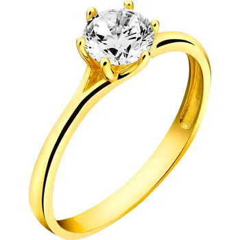 Prsten Zlatý prsten se zirkonem - P-1016.02