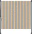 Roleta Venkovní roleta z textilu a oceli 368775 200 x 270 cm žlutá/bílá