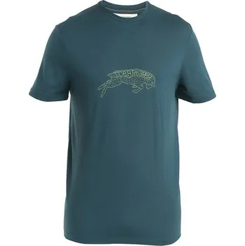 Icebreaker Mens Merino 150 Tech Lite III SS Tee IB Ewe Bound, Fathom Green 0A56WUA77 pánské tričko XL + Doprava zdarma