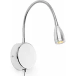 FARO LOKE nástěnná lampa na čtení, chrom