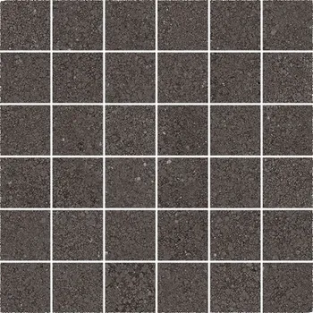 Obklad Khroma Mosaico 5x5 Moro - dlaždice mozaika 30x30 černá KRM225N
